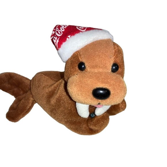 Coca-Cola Bean Bag Plush Animals— Walrus & Seal  vintage 1998 - Picture 2 of 10